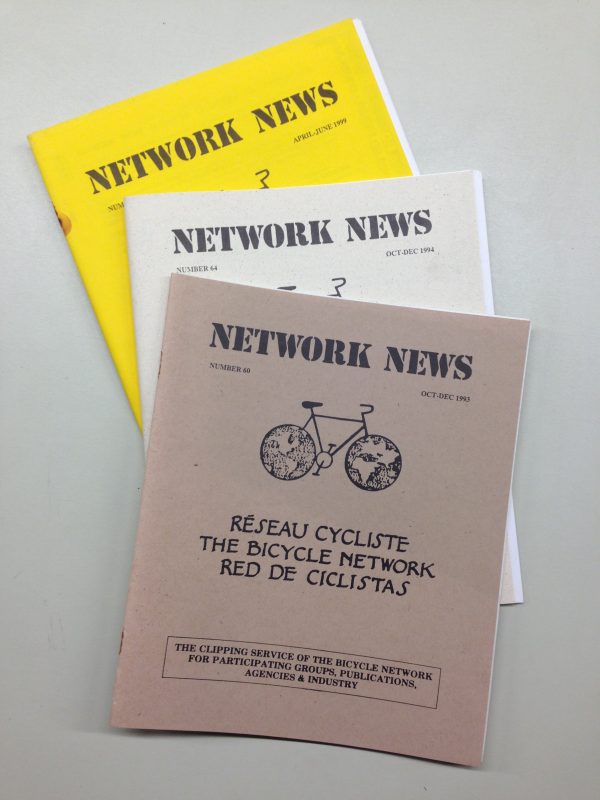 The Bicycle Network: Network News