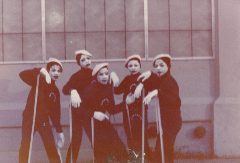 The Robonauts, 1981. This group was the first and for months was the only dance group of its kind in Cambridge. The Robonauts ushered in the beginning of popping from this area. Contributor: Kevin Layne (Cap Nice).