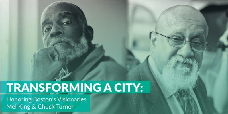 Image of Mel King and Chuck Turner, used for event