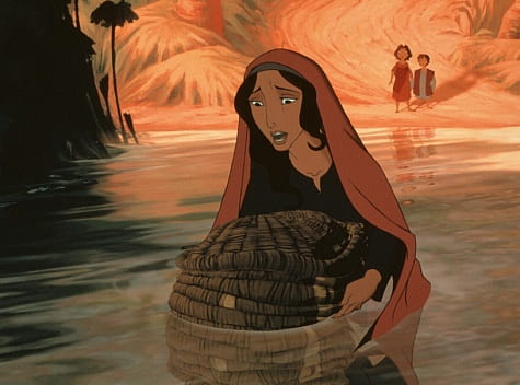 God in "The Prince of Egypt"