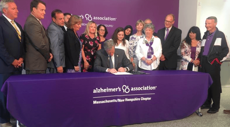 Alzheimer's bill signing