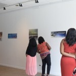 opening reception at gallery