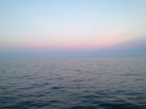 I took this on the Hyline ferry coming back to Nantucket. I left for one weekend and I kind of missed Nantucket while back in Boston. It was a really nice sunset to come back to.