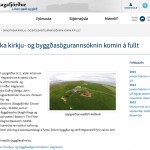 Skagafjörður Web page