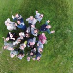 SCASS Team as viewed from the drone