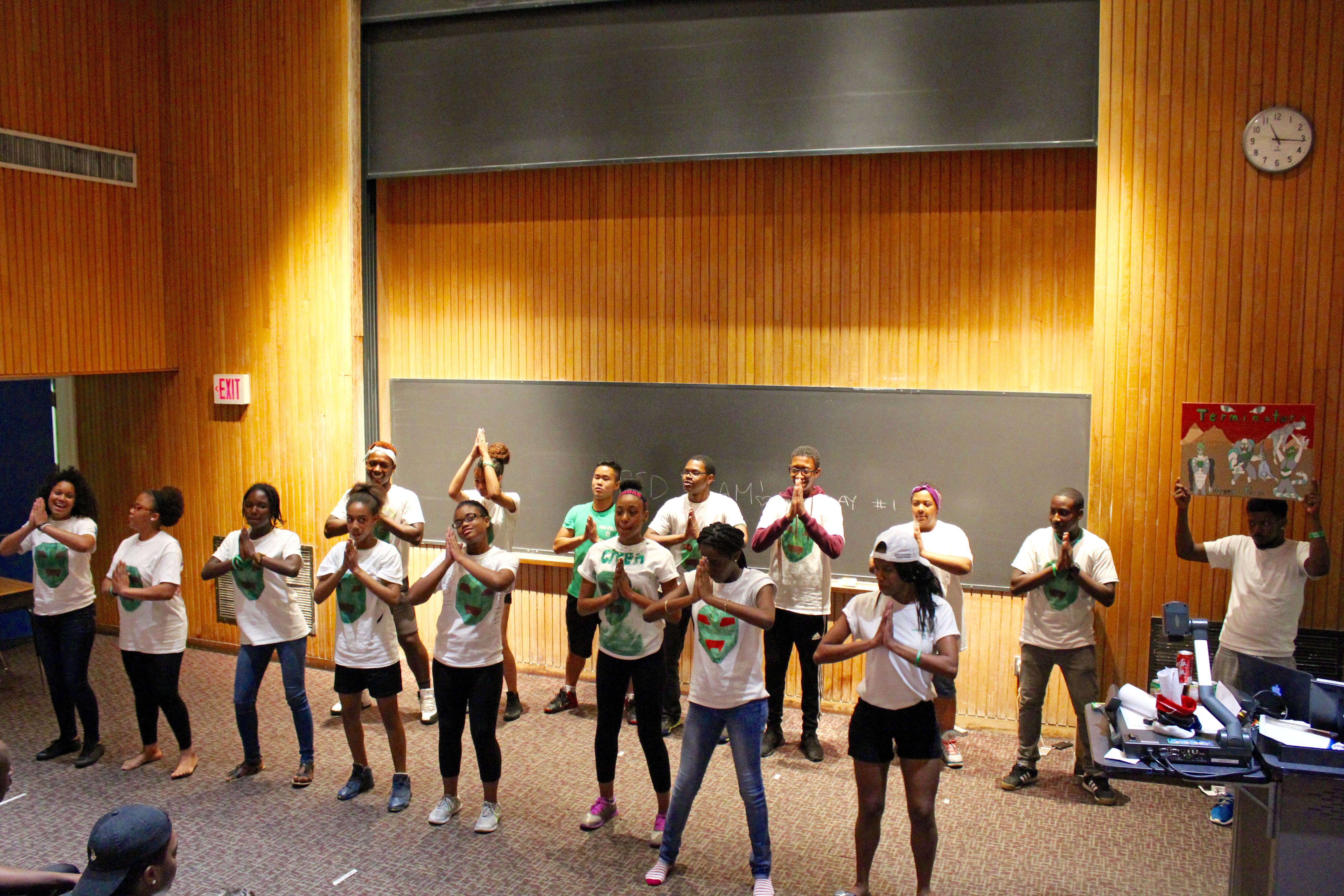 Green team was the largest team of the summer.