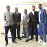 These boys posed for the camera looking very spiffy!