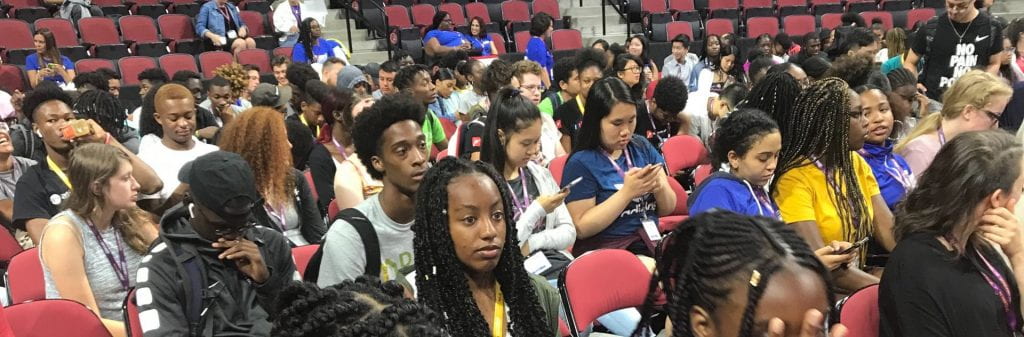 MLK Scholars from all over Massachusetts come to Friday forum
