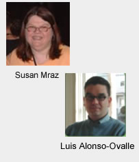 Susan Mraz and Luis Alonso-Ovalle